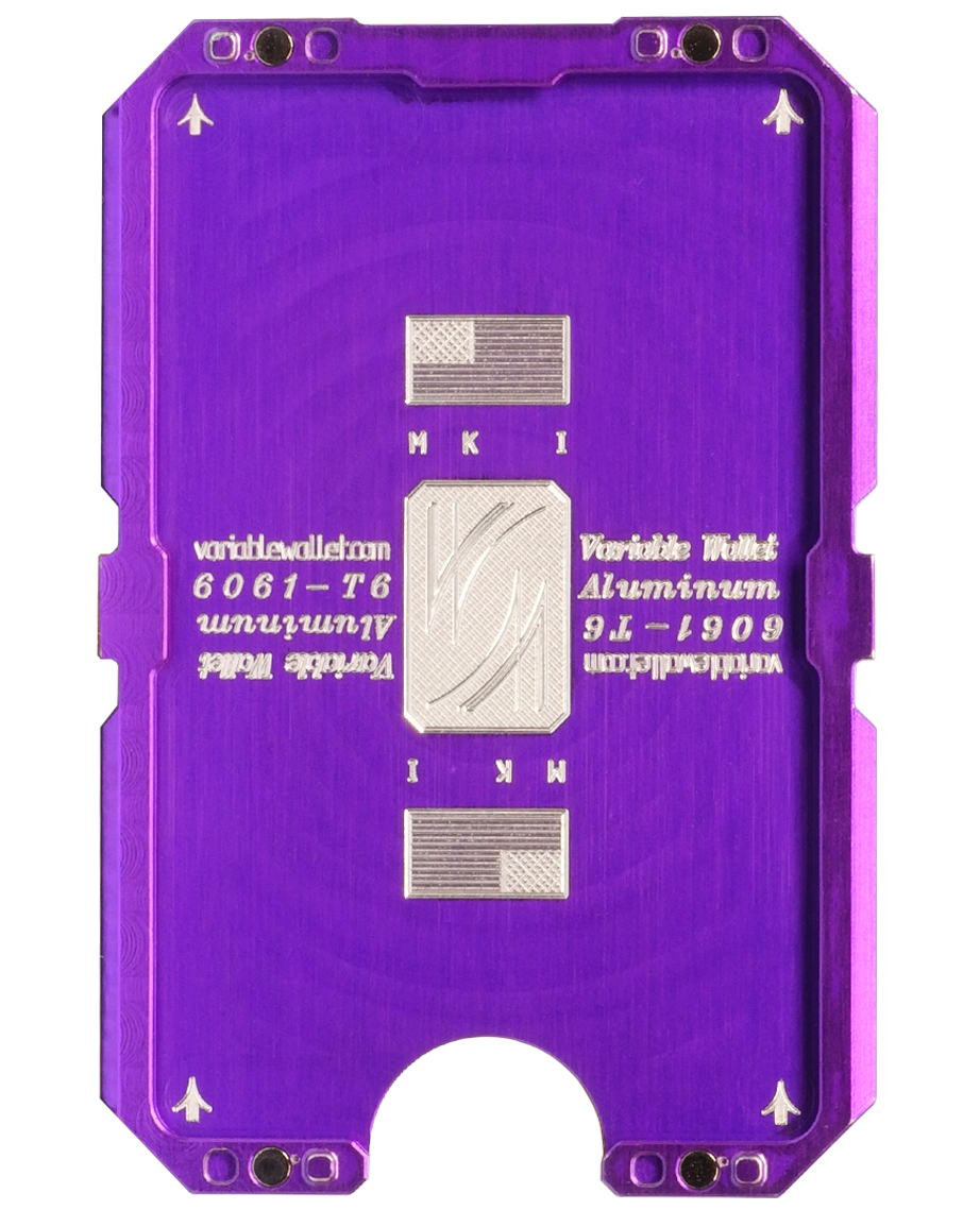 MK I Red Wallet Plate