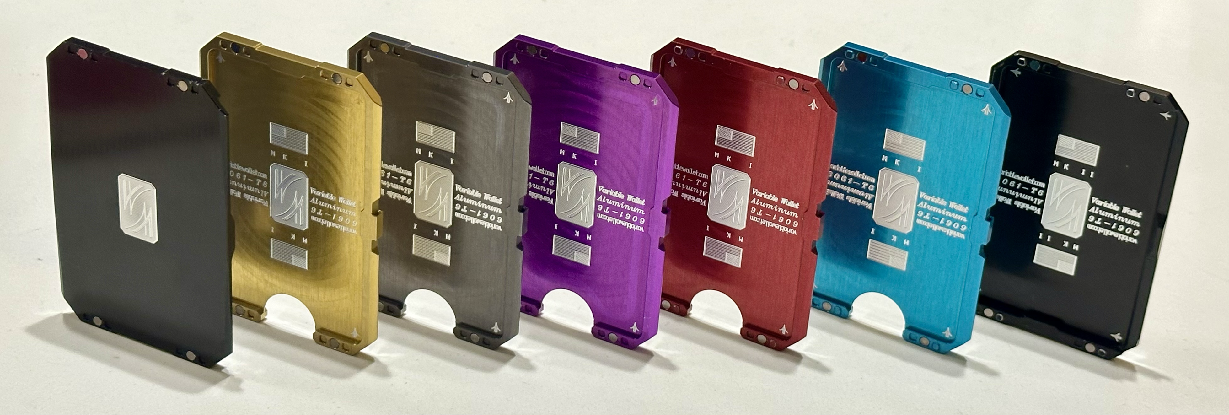 Variable Wallet 6061-T6 Aluminum Hero Shot